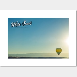 White Sands Hot Air Balloon Invitational Posters and Art